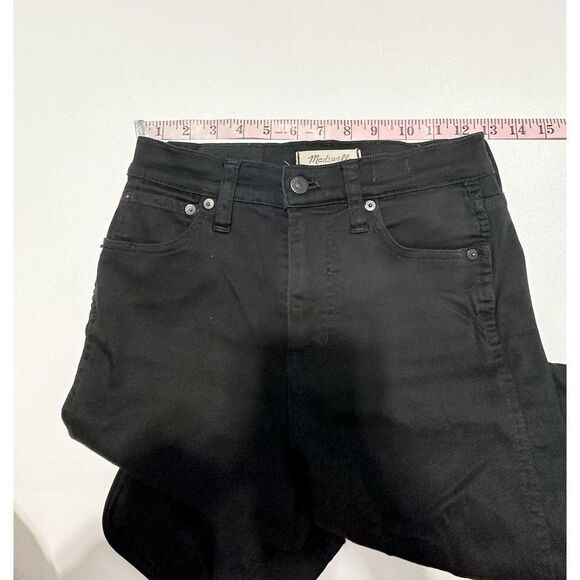 Madewell Women's 10" High Riser High Rise Skinny Skinny Jeans Black‎ 24 - Picture 14 of 15